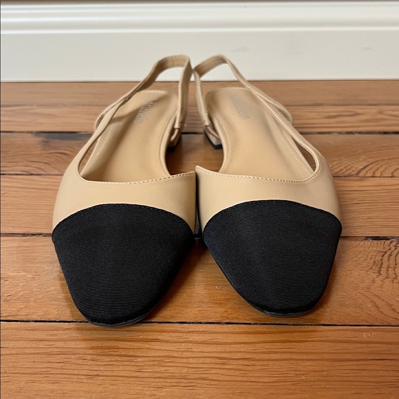 SLINGBACKS Goatskin & Grosgrain Shoes - Womens - Picture 5 of 12